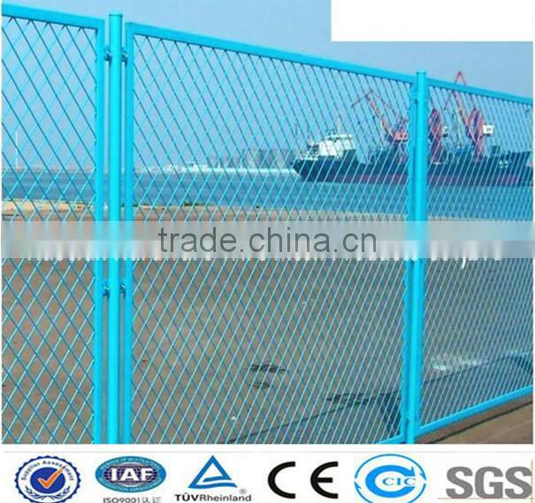 PVC coating expanded and drawing metal fence
