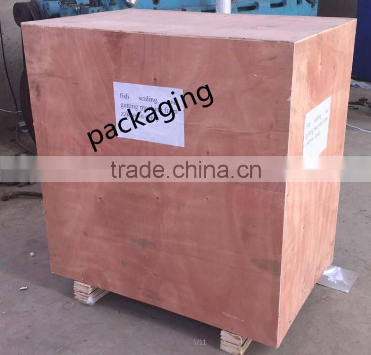 Hot sale in 2016 high quality 304 stainless steel body automatic fish cleaning machine for sale