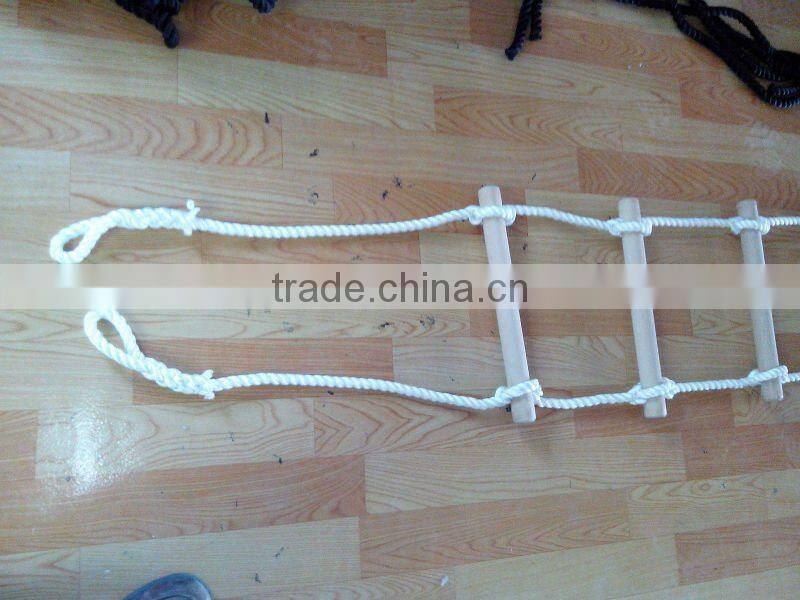 High quality adult wooden rope ladder