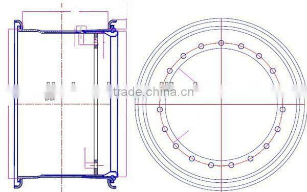 Kinds of Spare Parts for OTR Wheel Rims