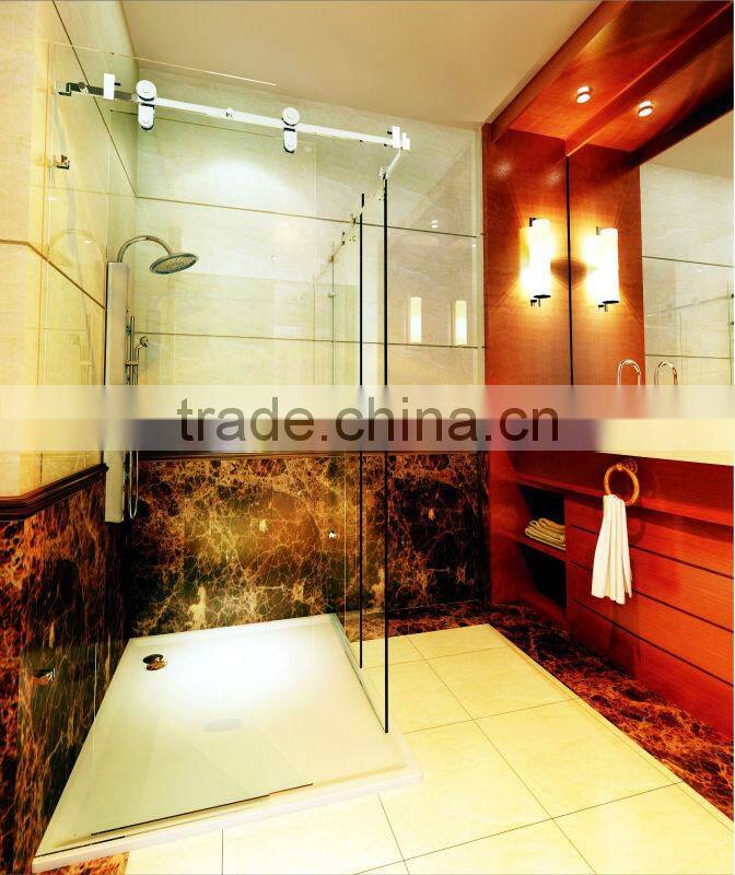 Widely used stainless steel glass clamp systems