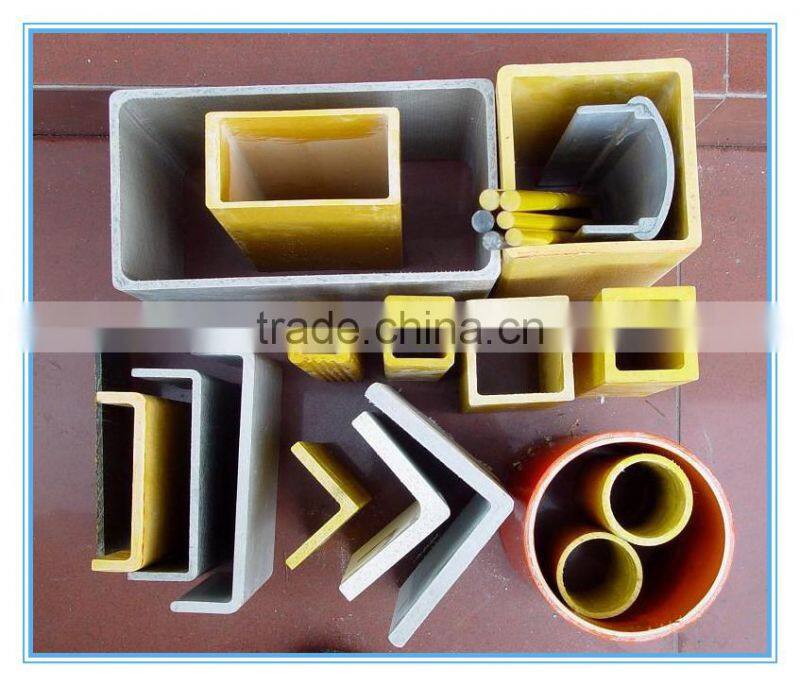 Fiberglass reinforced plastic FRP multi-function pultruded Structural profiles