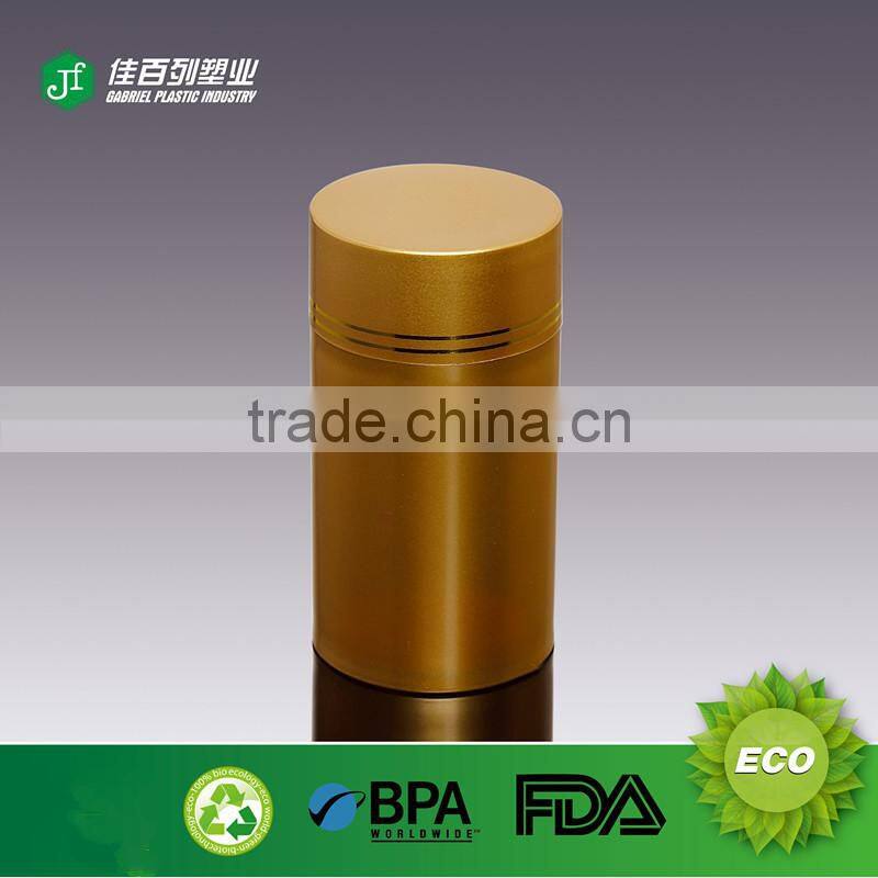 Food grade wide mouth bottle empty clear plastic storage jar