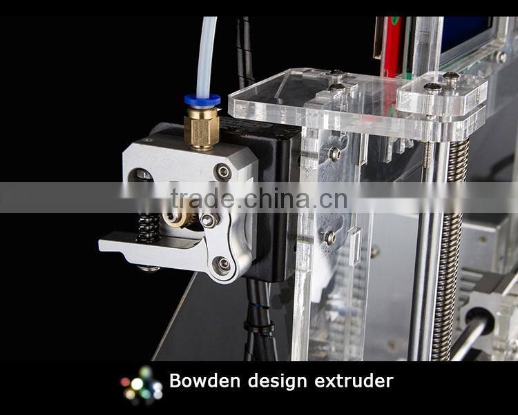 200 x 200 x 180mm Reprap DIY Semi Assembled 3D Printer Prusa I3 DIY 3d Printer Kit Factory Pric