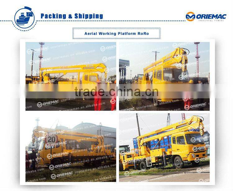 N. traffic 10m Articulated Boom Lift hanging work platform(ZZ10AC)