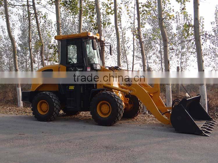 1.6T ZL16F with CE Certified, Europe Market, wheel loader with forks