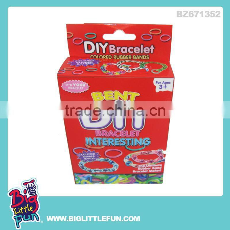 Handmade toys diy bracelet,cheap rubber bands diy bracelets