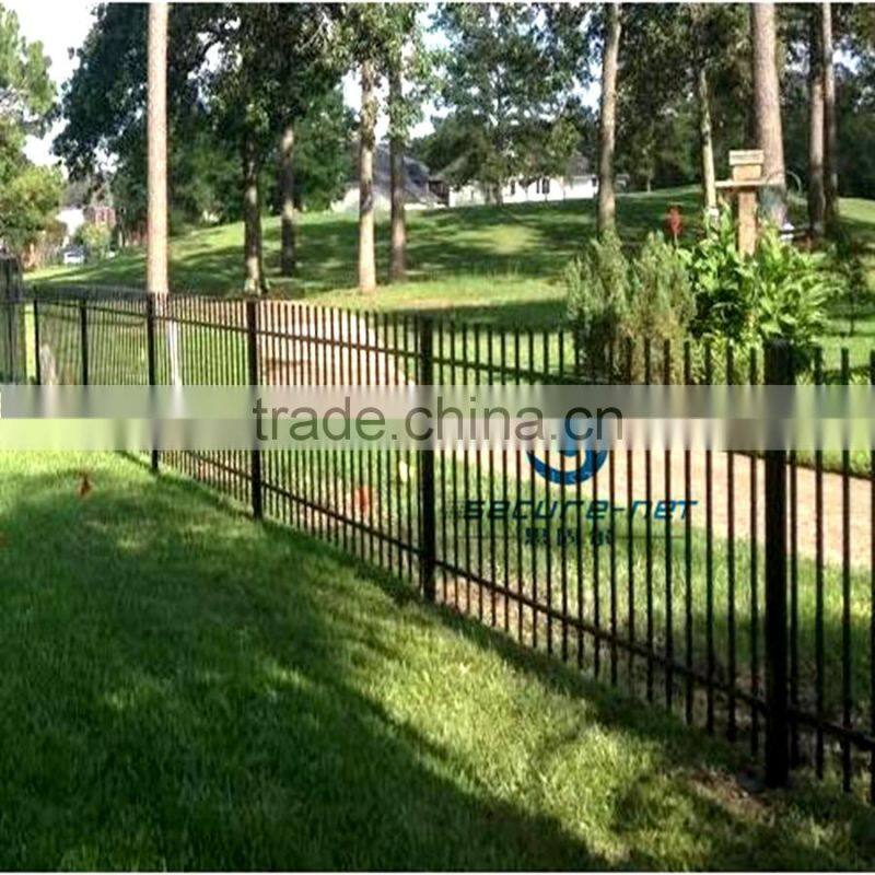 Cheap Galvanized wrought iron fence for garden