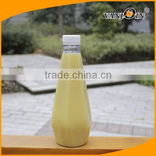 450ml Octagon Shaped Plastic Bottles