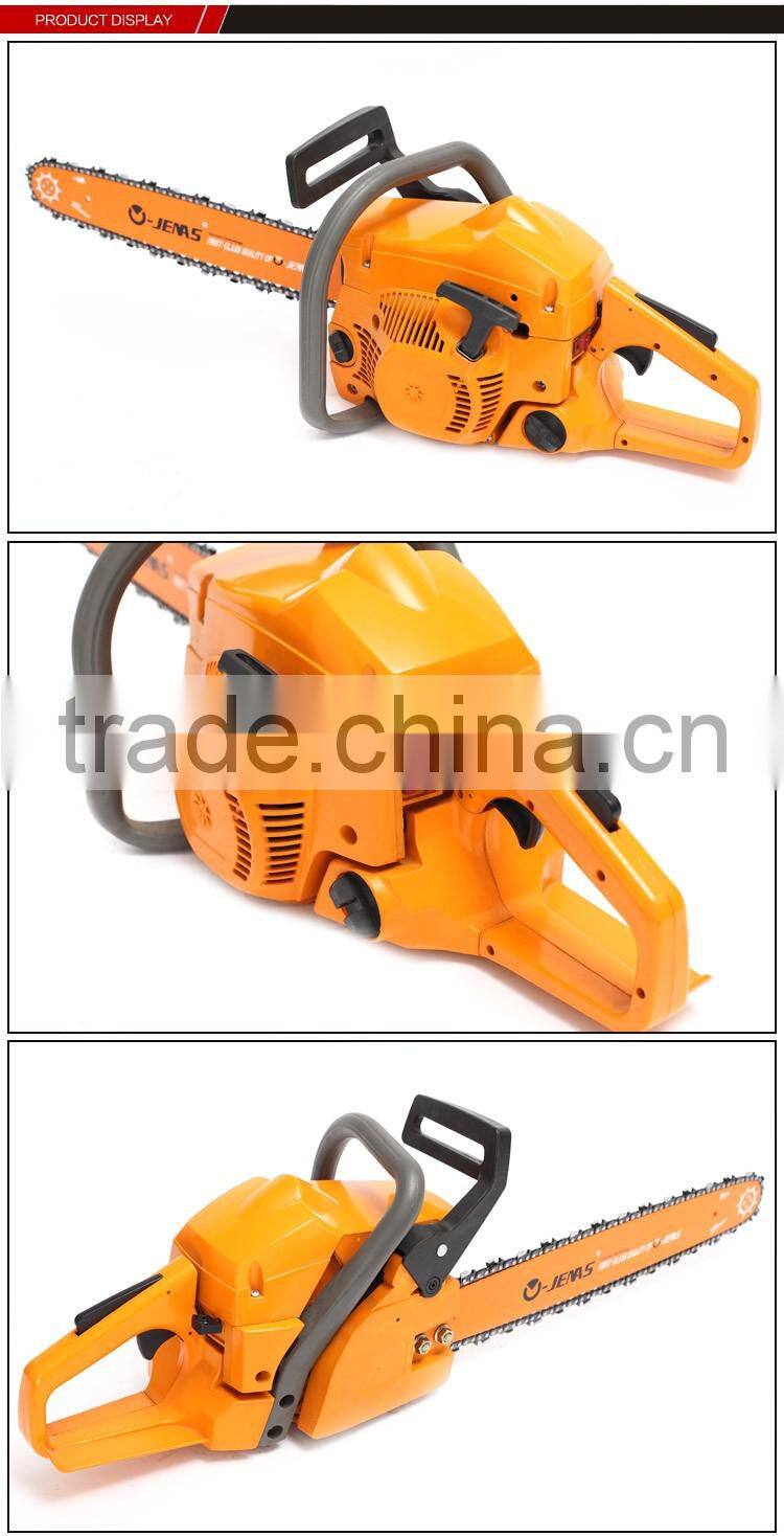 hot sale CE certified 372 105.7cc tree cutting machine electric chain saw