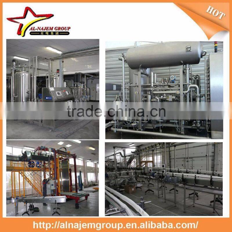 Canning line for soft drinks from 3000 up to 15000 cph