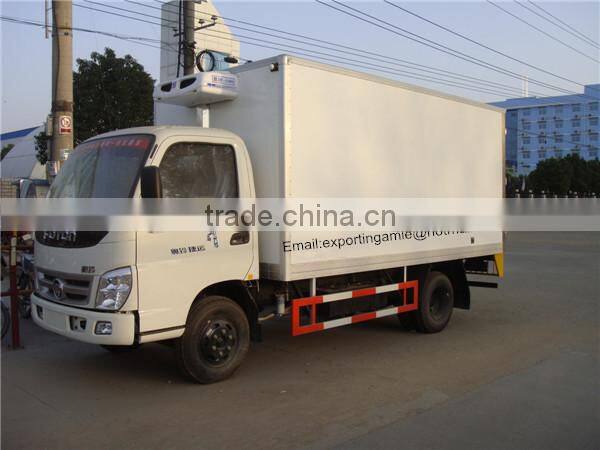 2ton foton 6 wheel refrigerated trucks for sale