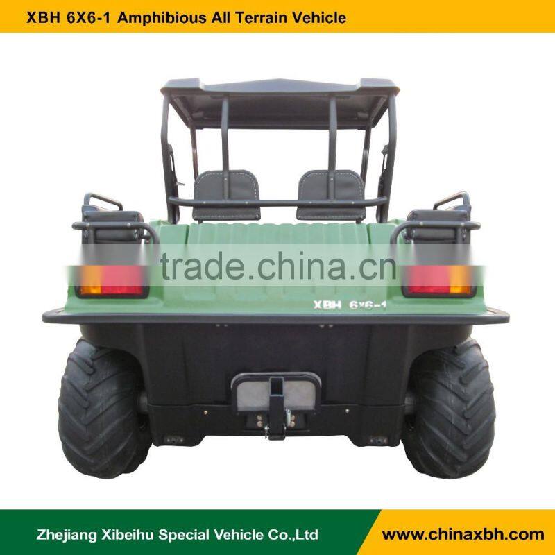 XBH 6x6-1 Economic All Terrain vehicle anfibio 6 wheels 600cc Gasoline amphibious vehicle ATV