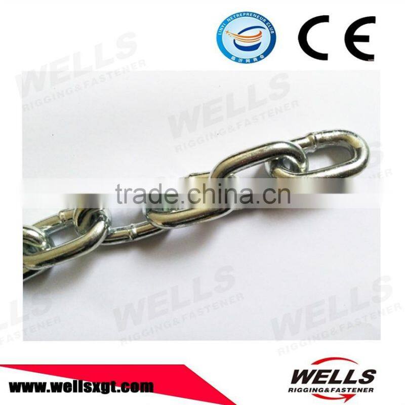 Din5685a Gavanized short link chain