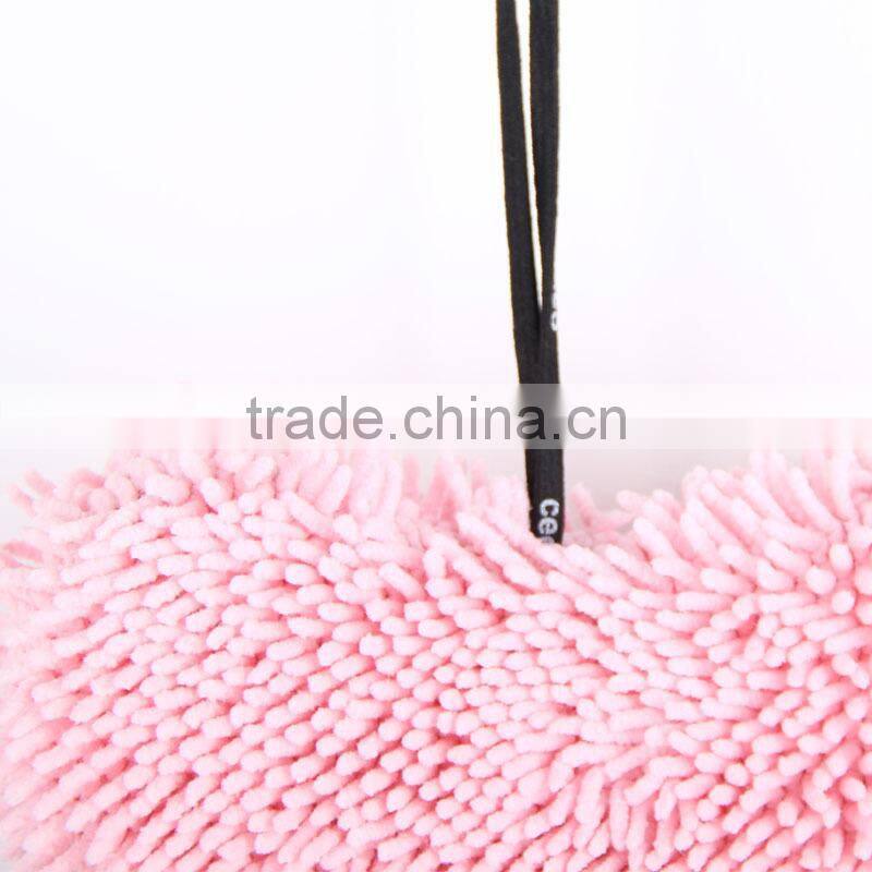 Cute Heart Microfiber Chenille cleaning sponge