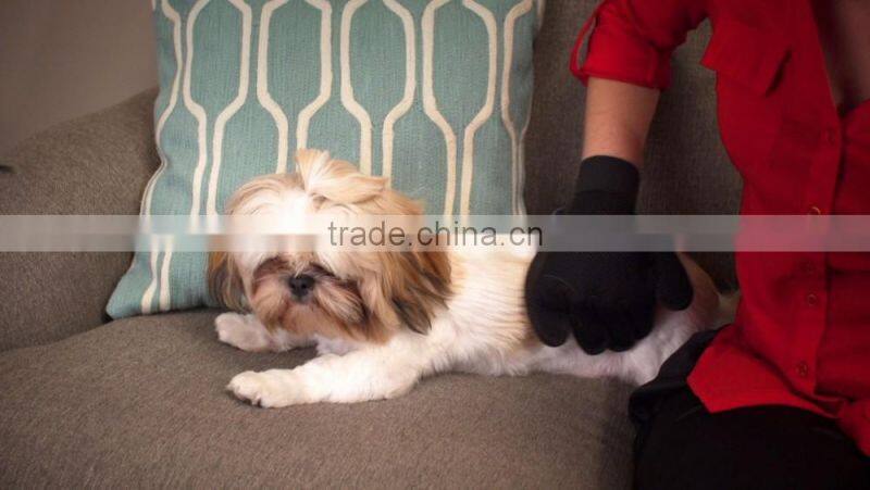 Pet Cat Dogs Hair Grooming Glove Brush