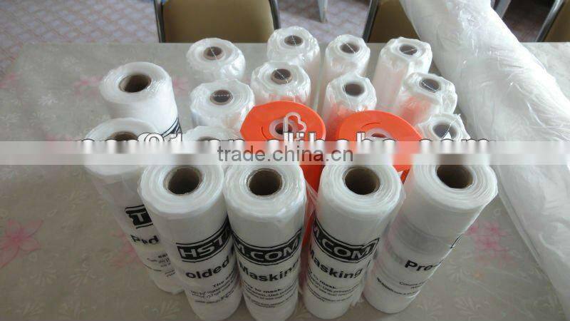 Pre-folded Plastic Masking Film