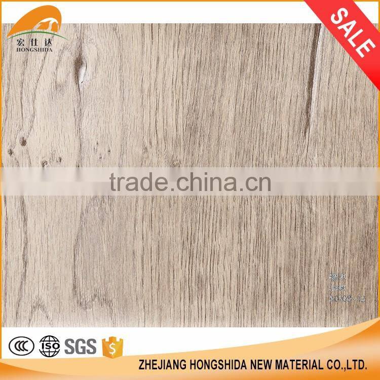 2017 not self-adhesive wood grain matt pvc decorative film