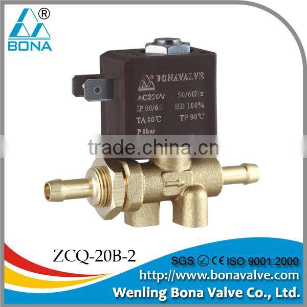 BONA ZCQ-20B-2 6.5mm Birdscare Boxes Brass Solenoid Valve