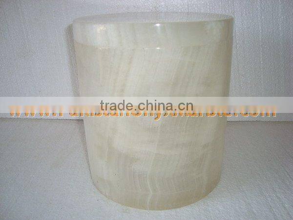 HOT SALE CHEAP PRICE WHITE ONYX URNS