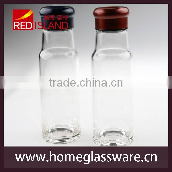 Glass Water Juice Bottle Drinking Filter Infuser Home Outdoor Travelling