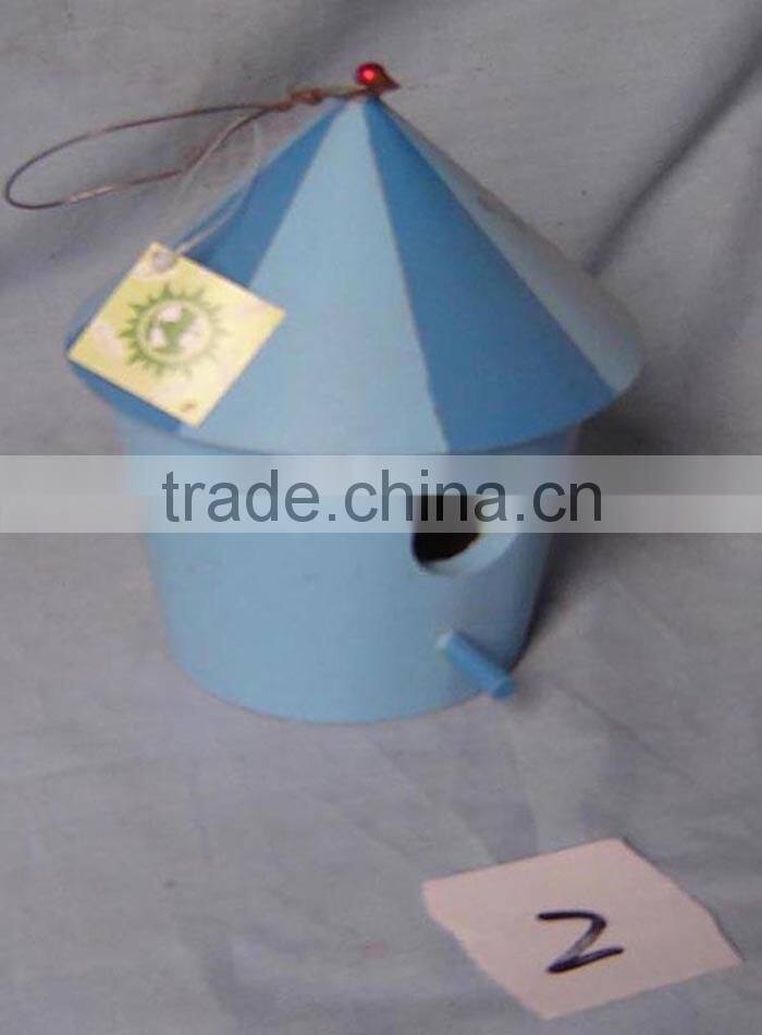 Wood craft bird feeder , cheap bird house and feeders, wholesale wood bird house with hanging