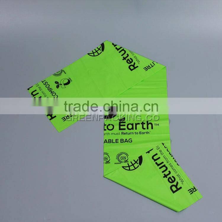 Compostable biodegradable plastic bags middle kitchen bags