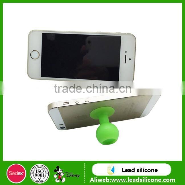 2017 Universal flexible silicone phone stander /Magnet Silicone Phone Stand/universal cable holder for smartphone