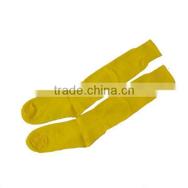 Hot Sale Breathable Plain striped long socks