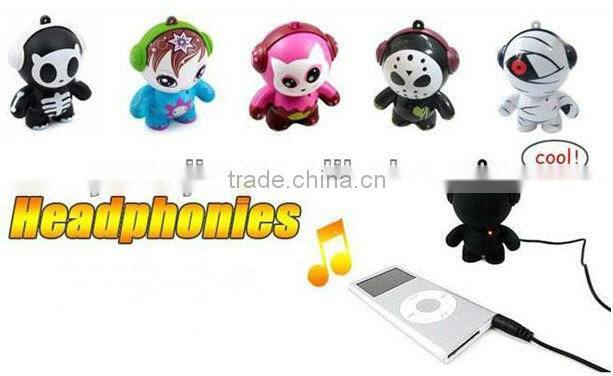 Creative fashion Ghost servant mini music mobile phone speaker