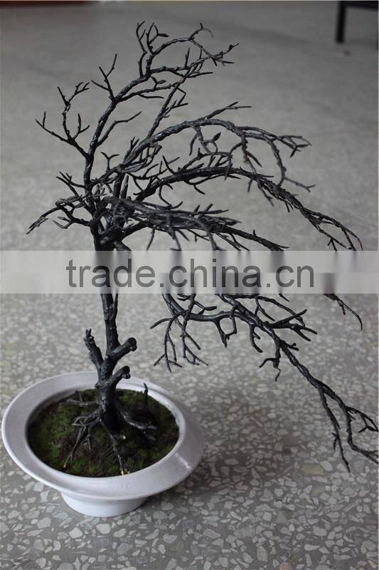 man made resin craft artificial led light bulb potted tree