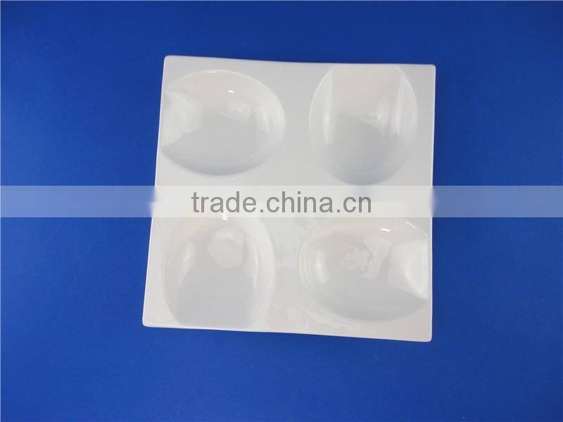 divided dinner plates