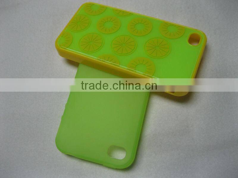 2015 hot sale noctilucent PC phone cover,soft silicone phone case