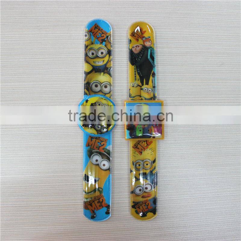 Promotional Plastic Snap Band Watch