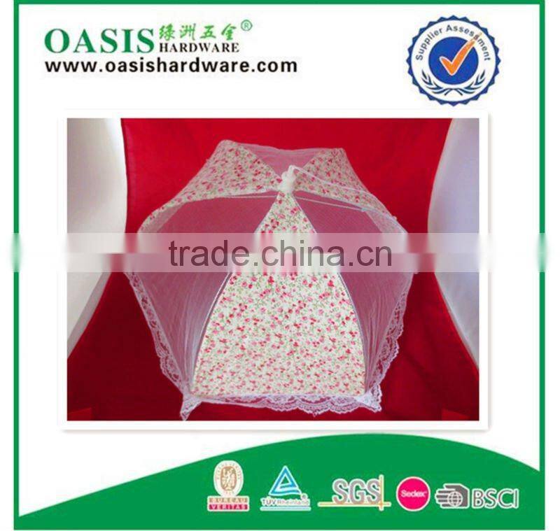 sell well foldable food cover folding food cover