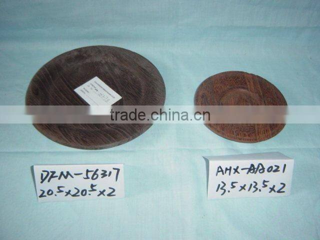 round wooden tray,wooden fruit tray,food tray