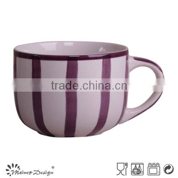 14OZ Hand-painted Stoneware Coffee Mug