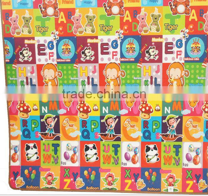 2016 Hot sale epe foam good quality easy clean picnic camping foldable Baby crawling mat