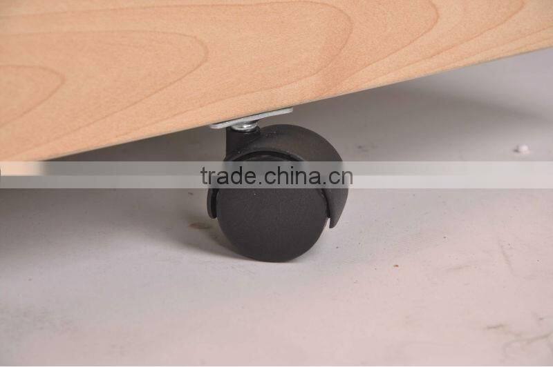 5 wheels Metal mobile pedestal professional office steel filling cabinet