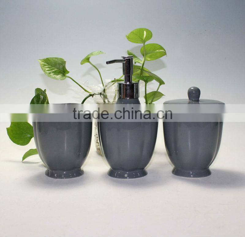 Matte White Bathroom Set