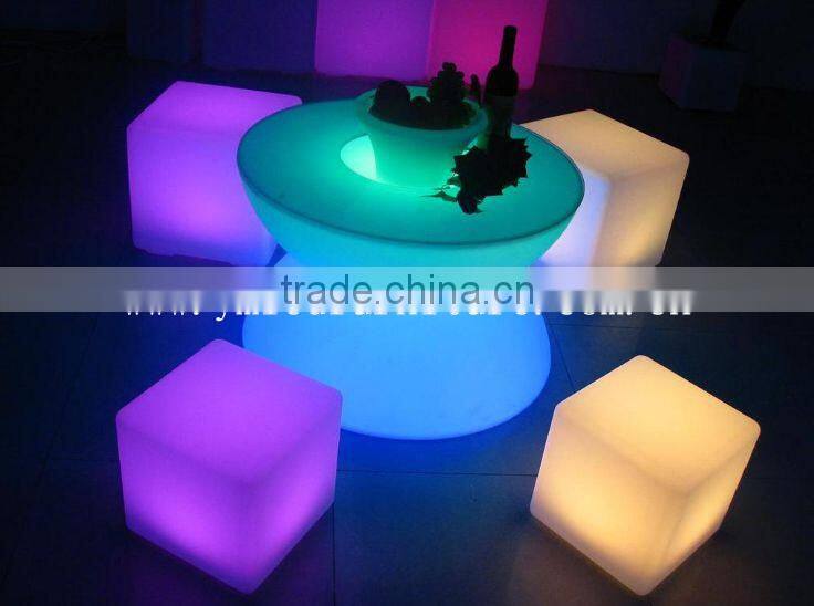 16 Color Change Cube Chair Furniture(YM-LC4040)