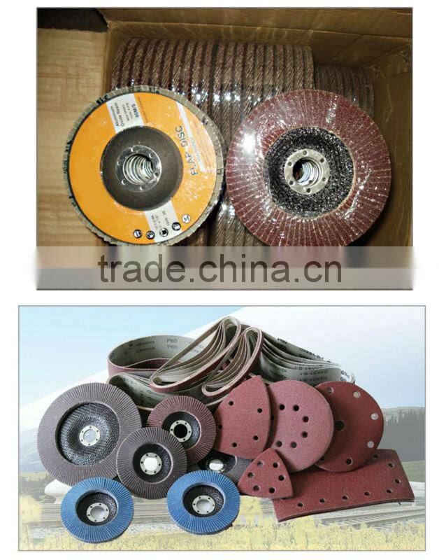 T27 Alumina Zirconia Abrasive Flap Disc for Stainless Steel with fiber-glass Backing