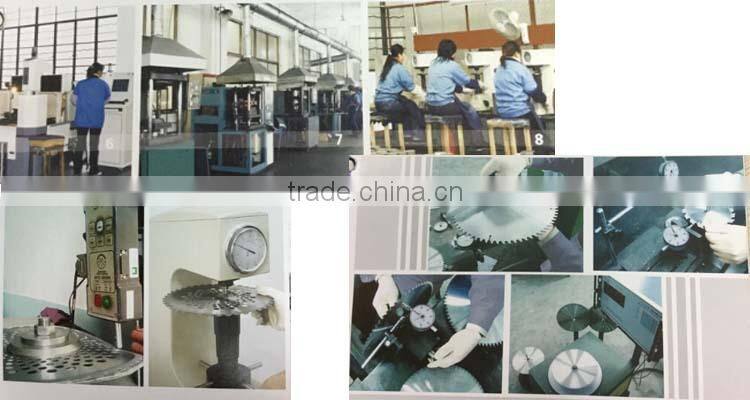 TCT circular saw blade for cutting aluminum