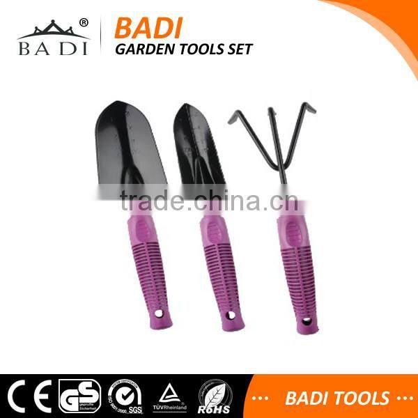 soft touch handle 3 in 1 garden tool set