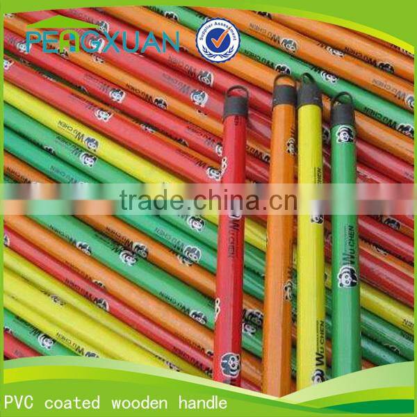pvc coated wooden handle for mop