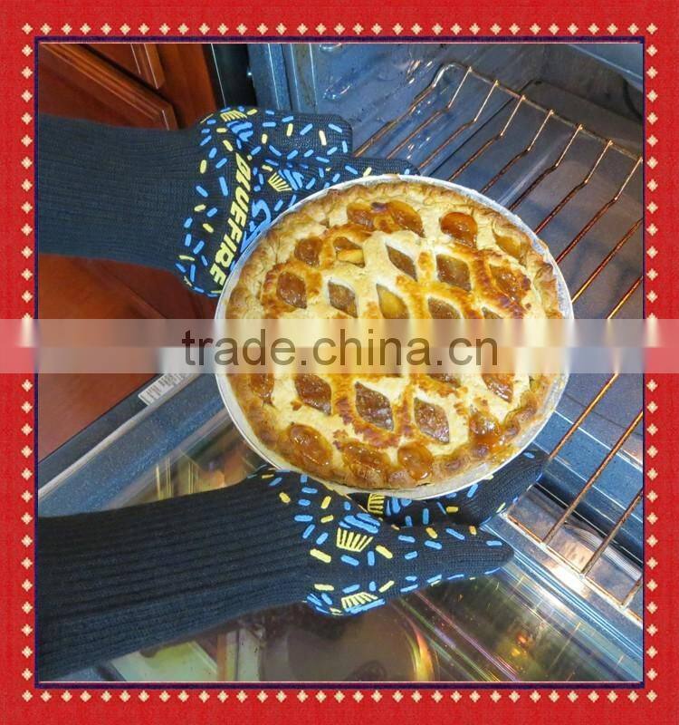 Forearm Protection BBQ Gloves Great For Kitchen, Grill, Fireplace Accessories