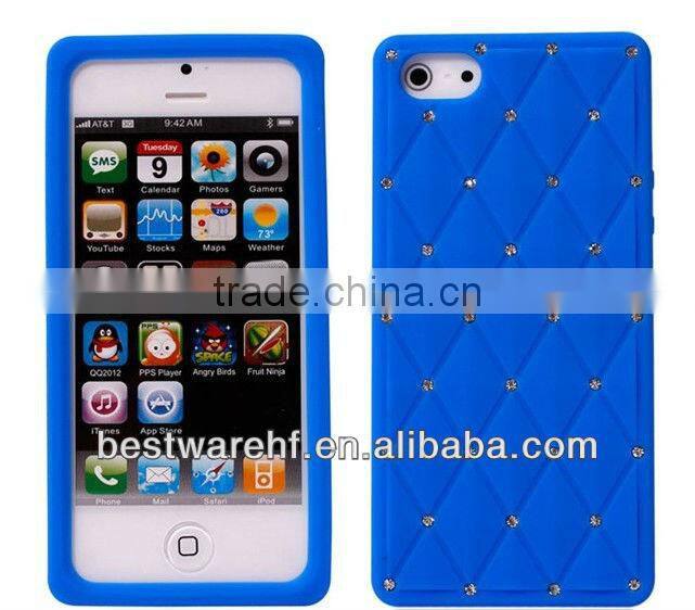 2013 hot sell cheap silicone case cover for iphone5 5s 5c