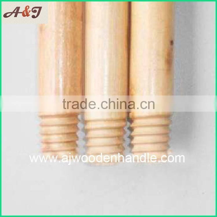 2 times varnishing eucalyptus mop wood handle, broom wooden stick