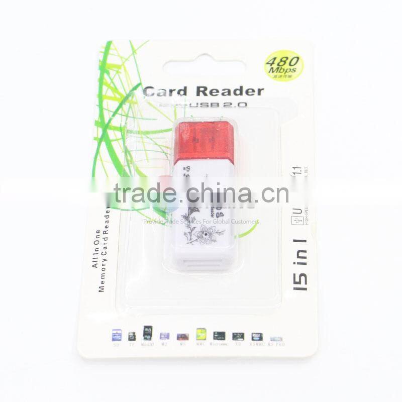 Cheap All In One USB Card Reader