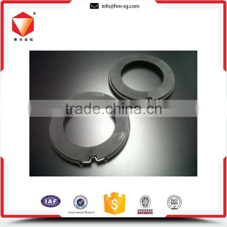 Low price good-hardness high purity graphite carbon casting ring